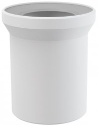ALCADRAIN Przyłącze do miski WC –  króciec 150 mm z uszczelką