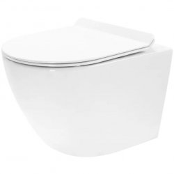 MISA WC podwieszana REA CARTER N2 RIMLESS bezkołnierzowa biała