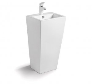 Monolityczna umywalka ceramiczna Daria