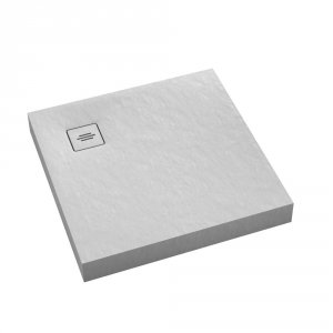 Brodzik kwadratowy kompaktowy Schedline NONLIMITS Biały Kamień 80x80