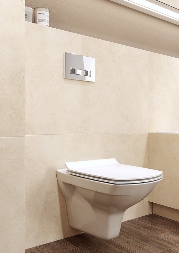 Miska WC wisząca CARINA CLEANON bez deski