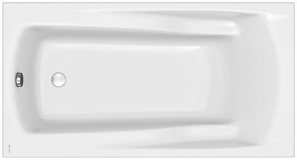 Wanna prostokątna Zen by Cersanit 160x85 + biała obudowa syfon nogi ręcznik