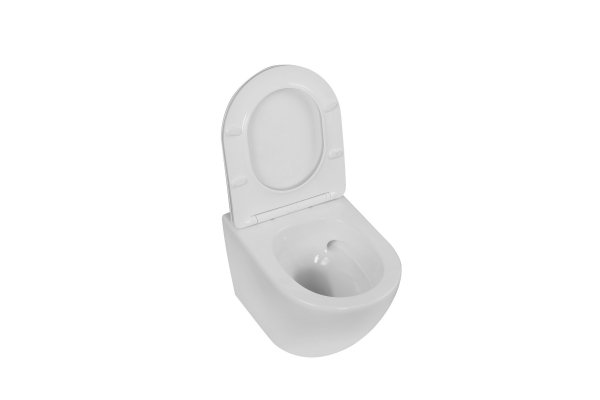 MISKA WC podwieszana wisząca DESNA WIROWA CycleOn z deską wolnoopadającą
