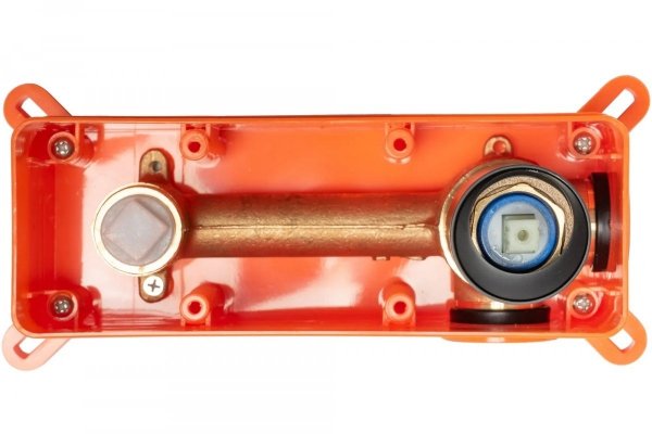 Bateria umywalkowa podtynkowa Oval Chrom + Box REA-B5124