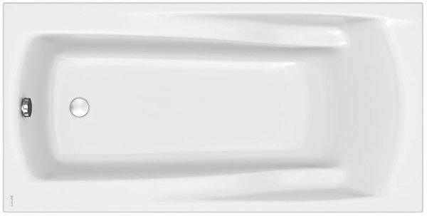 Wanna prostokątna akrylowa Zen by Cersanit 170x85 + syfon nogi ręcznik