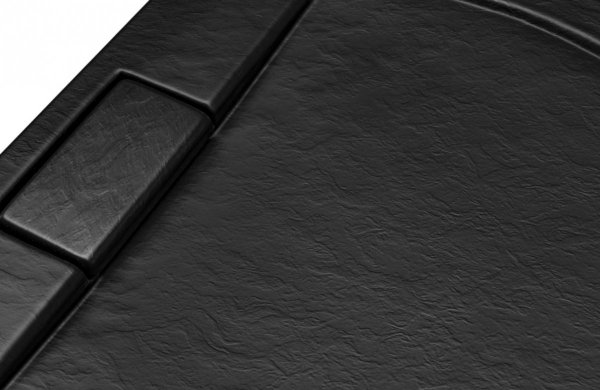 BESCO Brodzik prostokątny Axim UltraSlim Stone Effect New 120 x 90 + syfon