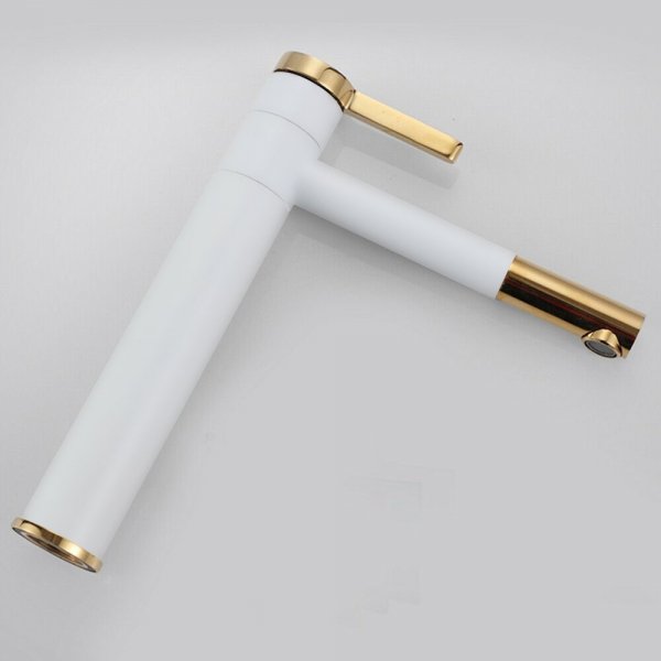 Rea bateria umywalkowa SMART white gold wysoka REA-B8400