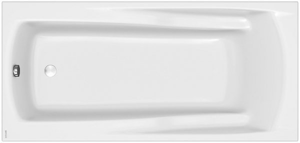 Wanna prostokątna akrylowa Zen by Cersanit 190x90 + syfon nogi ręcznik