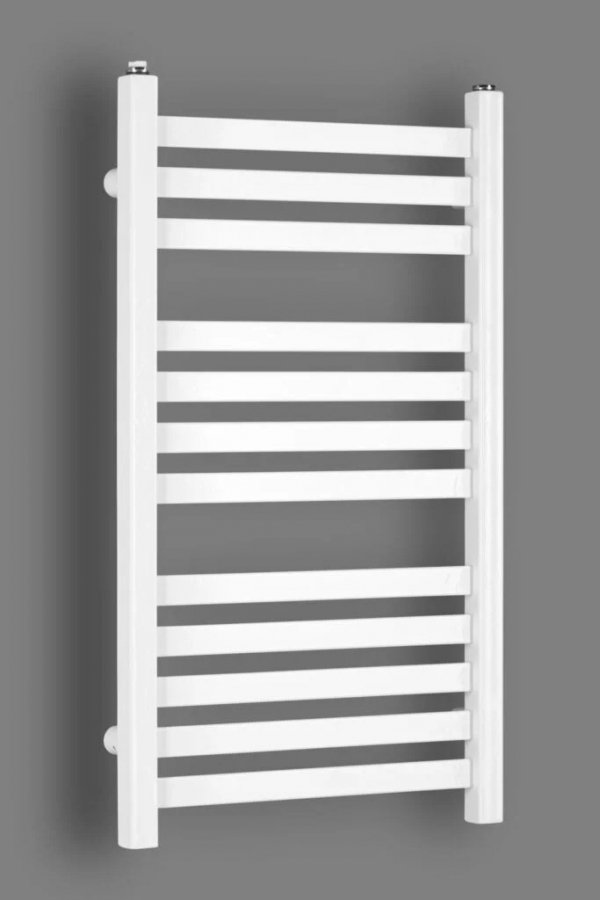 Grzejnik stalowy drabinkowy do łazienki LENA biały 75x43 cm