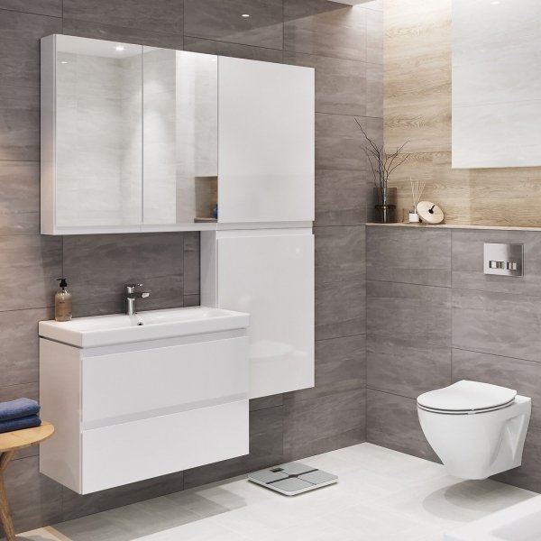 Umywalka ceramiczna meblowa Moduo 80 cm