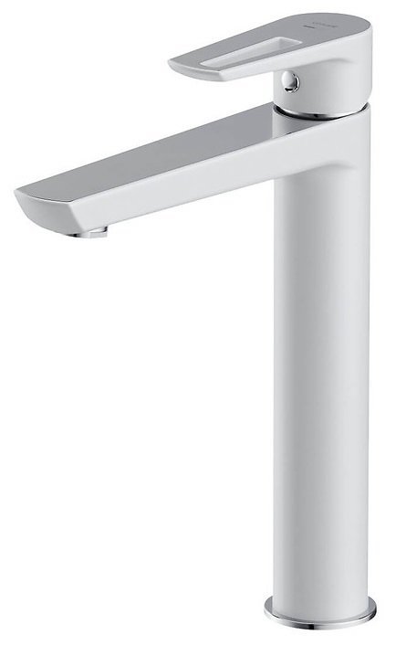 Bateria umywalkowa sztorcowa wysoka Mille biała S951-355