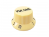 Gałka potencjometru VOLUME Ivory typ Stratocaster
