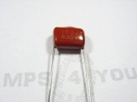 Kondensator foliowy 1nF 630V 3szt. 