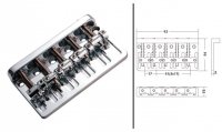 Mostek basowy BB503 CHROM 