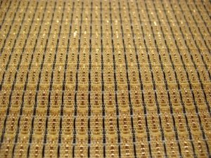 Grill cloth Fender Vintage GOLD  (75x75)