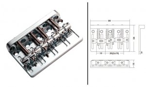 Mostek basowy  BB403  CHROM