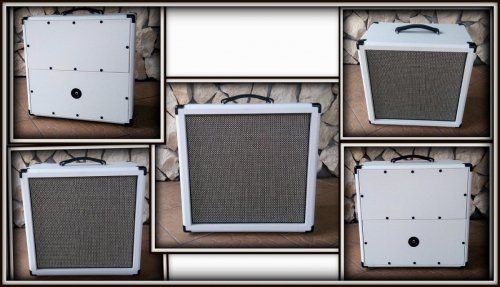 Obudowa Kolumny BRZOZA 1x12&quot;  ELEGANCE BLACK&amp;WHITE 