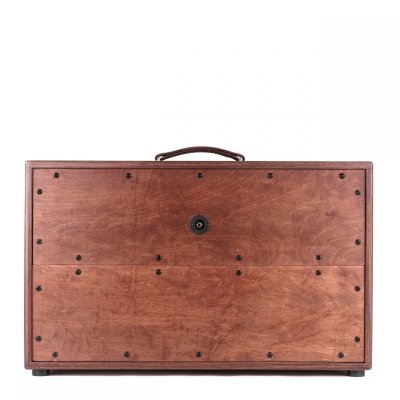  Kolumna BRZOZA 2x12&quot;  WOOD LOOK BROWN