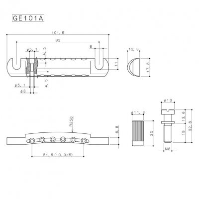  Strunociąg GOTOH GE101A RELIC