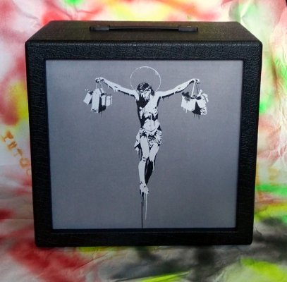 Obudowa Kolumny 1x12&quot;  STREET ART BLACK NO:02