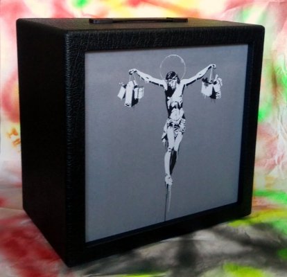 Obudowa Kolumny 1x12&quot;  STREET ART BLACK NO:02