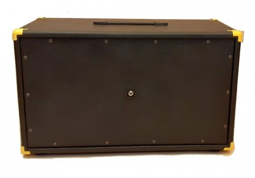Obudowa kolumny gitarowej 2x12 COMPACT BLACK YELLOW