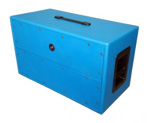 Obudowa do kolumny gitarowej 2x12 COMPACT BLUE CUSTOM