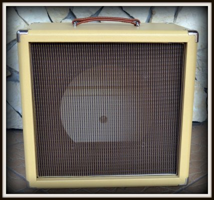Kolumna 1x12&quot;  ELEGANCE CREAM OXBLOOD V30 BRZOZA