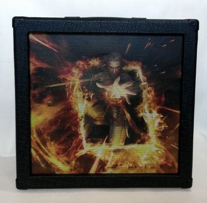 Obudowa Kolumny 1x12&quot;  WIEDŹMIN BLACK TOPOLA 