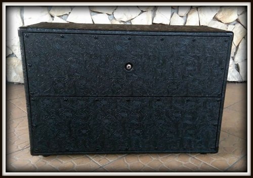 Obudowa do Kolumny 2x12&quot; Black Western  GRAPHICS I