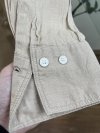 Beżowa Koszula Zara Len Casual Oversize