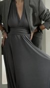 Sukienka Dress Maxi Vanel Grey