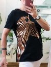 T-shirt Zebra Black