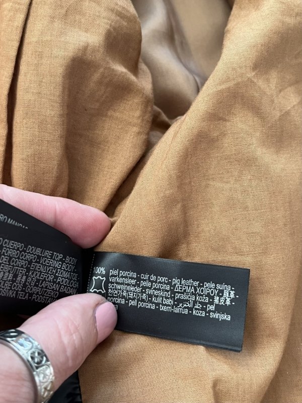 Kurtka Skórzana Zara Suede Minimalist Chic