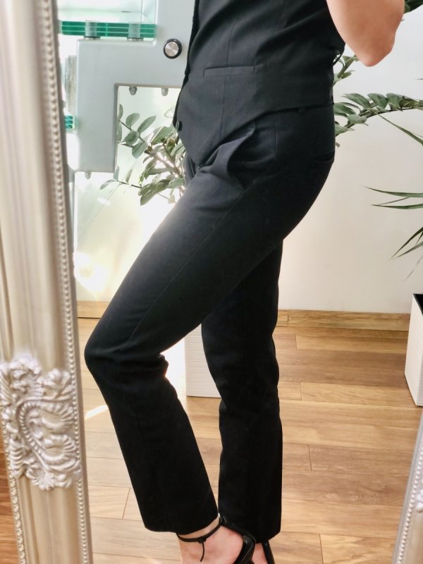 Spodnie Zara Woman Black