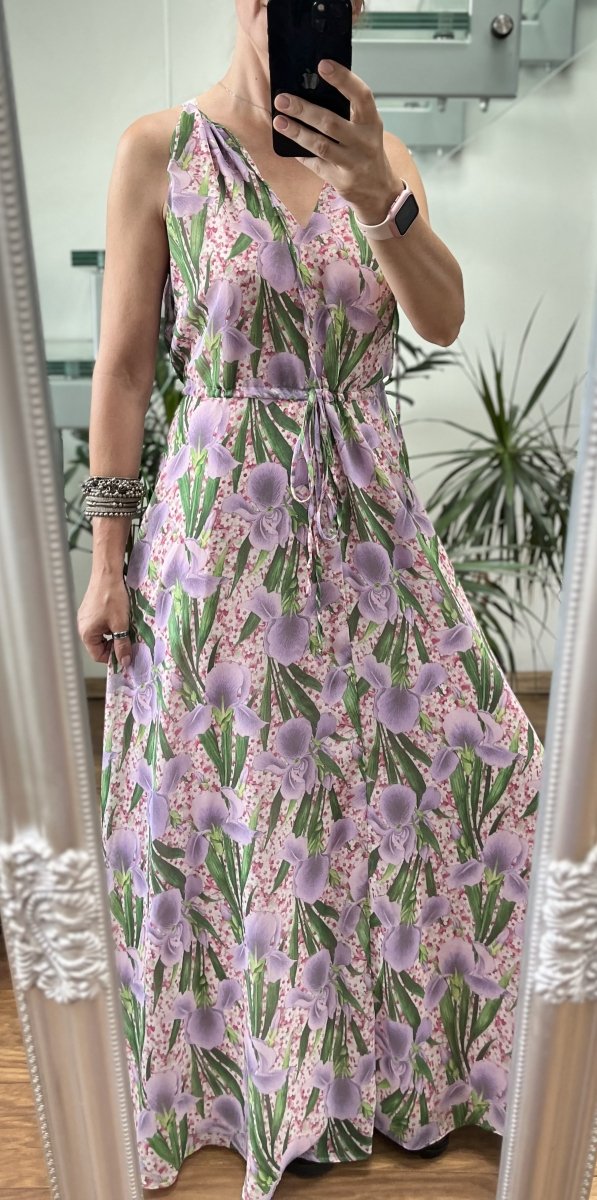 Zwiewna Sukienka Kwiaty Mango Boho Romantic