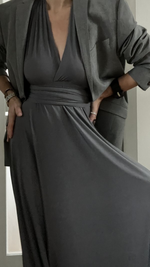 Sukienka Dress Maxi Vanel Grey