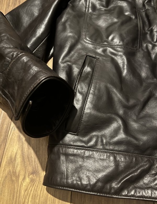 Skórzana Kurtka Leather Brown Vintage