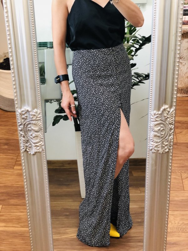 Spódnica Maxi Viscosa Rozcięcie