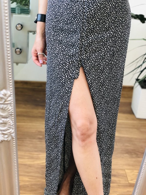 Spódnica Maxi Viscosa Rozcięcie