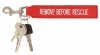 Zrywka breloczek Tee-uu Remove Before Rescue