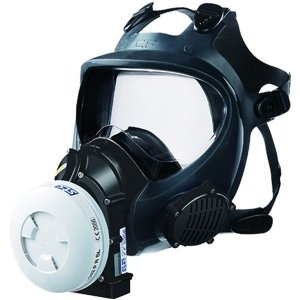 Maska ochronna SHIGEMATSU STS Sync01 z systemem wspomagania oddychania PAPR