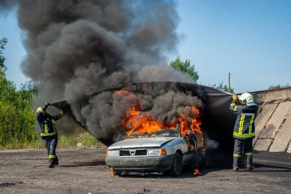 Samochodowa płachta gaśnicza Padtex Insulation SPG 7x10 Wielokrotnego użytku