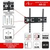 UCHWYT DO TV LCD/LED 26-60 45KG AR-33 ART bez regulacji 2,4cm