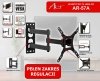 UCHWYT DO TV LCD/LED 17-42 25KG AR-57A  ART reg.pion/poziom