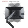 UCHWYT BIURKOWY GAZOWY DO 1 MONITORA LED/LCD 13-27 L-11GD ART