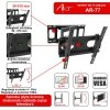 UCHWYT DO TV LED/LCD 23-46 35KG AR-77 ART reg. pion/poziom 51cm
