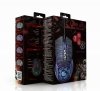 GEMBIRD GAMINGOWA MYSZ Z PODŚWIETLENIEM RGB USB, CZARNA