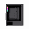 GEMBIRD OBUDOWA FORNAX 2500 MIDI-TOWER (1X USB 3.0, 2X USB 2.0, HD AUDIO, SZKLANY PANEL BOCZNY) CZARNA