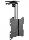 Techly ICA-CPLB 222 uchwyt do telewizorów 94cm (37) Czarny, Srebrny
